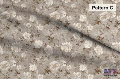 Neutral Boho 3 Fabric Bundle Set - Shop now at American Fabric Prints