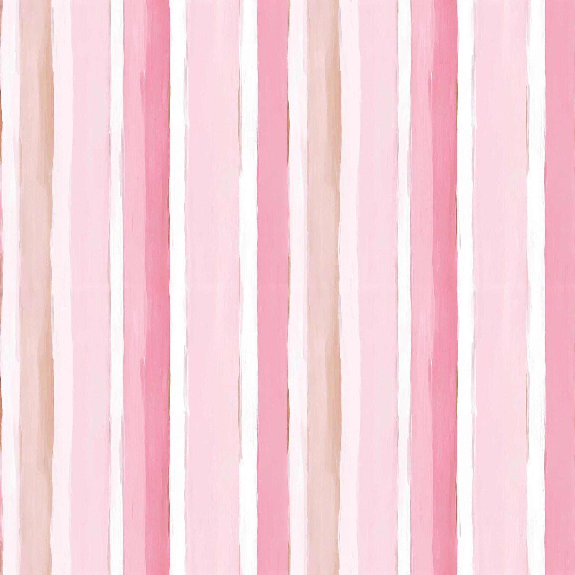 French Pink Stripes Fabric - Shop now at American Fabric Prints
