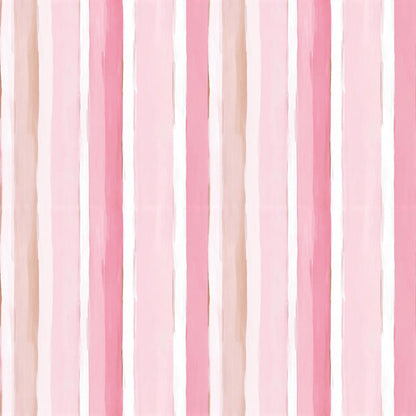 French Pink Stripes Fabric - Shop now at American Fabric Prints