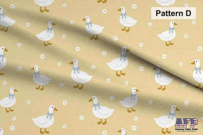Silly Goose in Pink 2 Fabric Bundle Set - Shop now at American Fabric Prints