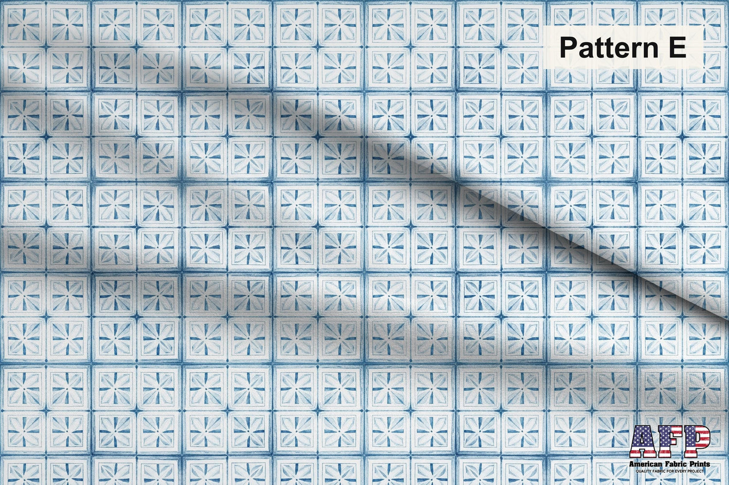 Patterned Arabesque Tiles 4 Fabric Bundle Set - Shop now at American Fabric Prints