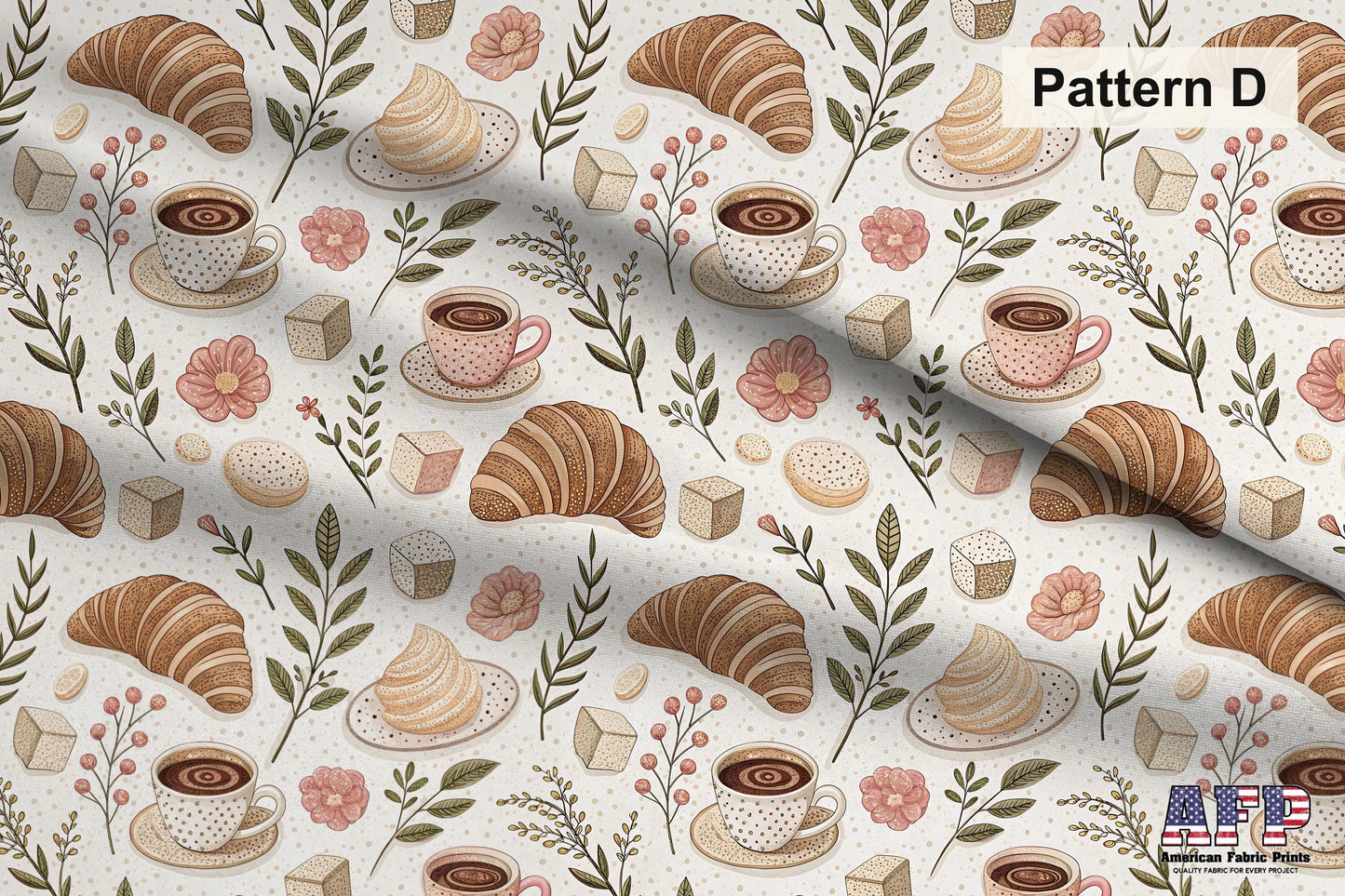 Coquette Coffee+Books Fabric Bundle Set - Shop now at American Fabric Prints