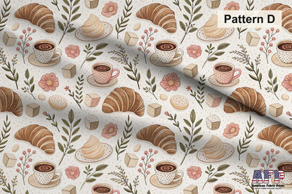 Coquette Coffee+Books Fabric Bundle Set - Shop now at American Fabric Prints