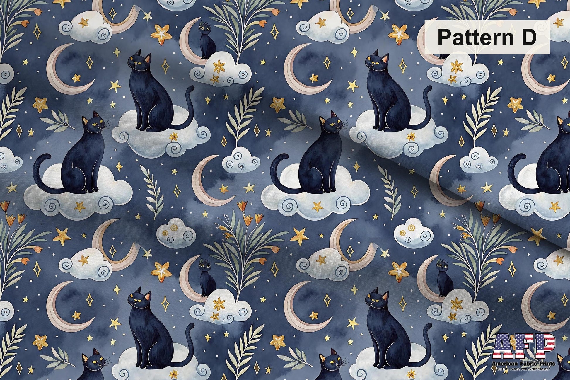 Mythical Cats 2 Fabric Bundle Set - Shop now at American Fabric Prints