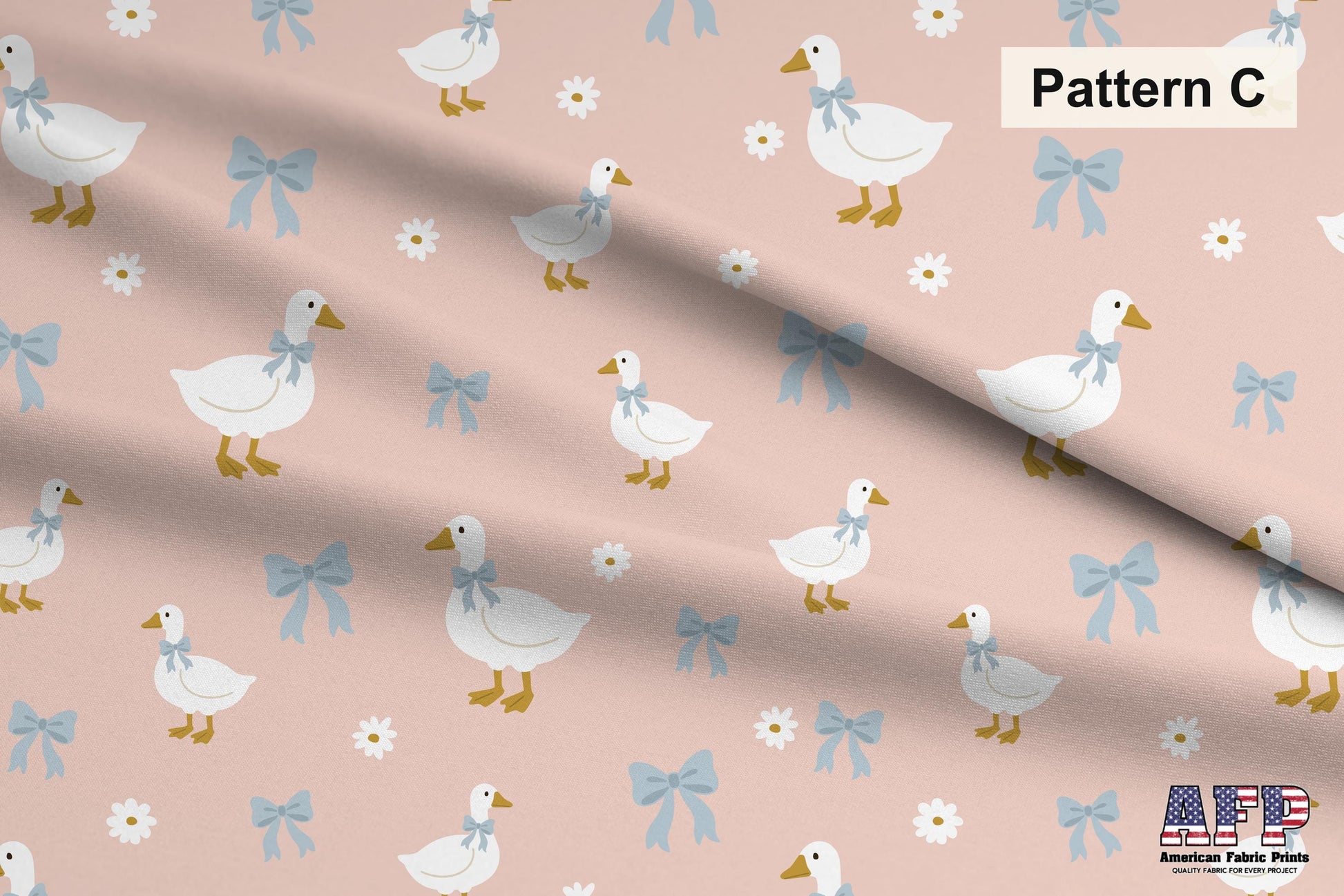 Silly Goose in Pink Fabric Bundle Set - Shop now at American Fabric Prints