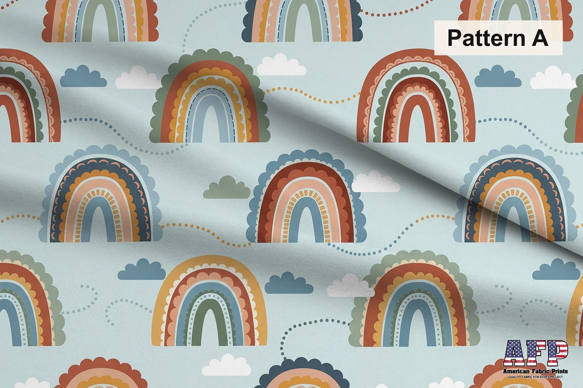 Boho Rainbows Fabric Bundle Set - Shop now at American Fabric Prints