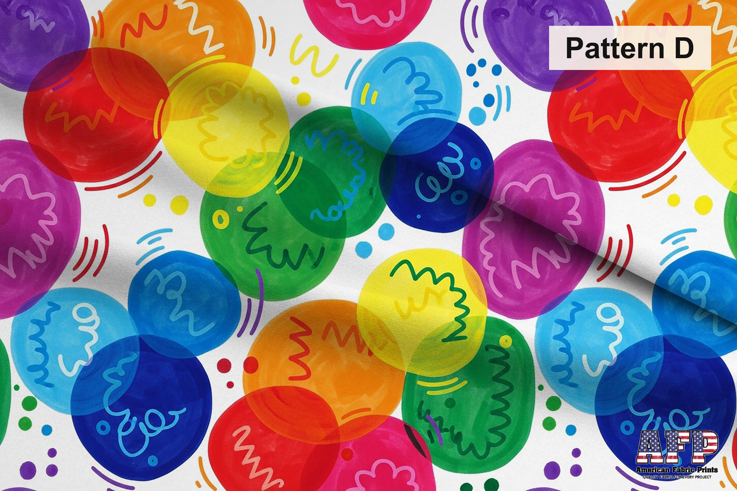 Abstract Doodles 3 Fabric Bundle Set - Shop now at American Fabric Prints