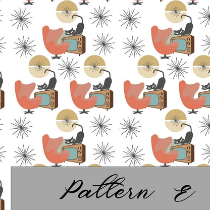 Atomic Cats Quilt Fabric. Choose Your Patterns. Shop now at American Fabric Prints.