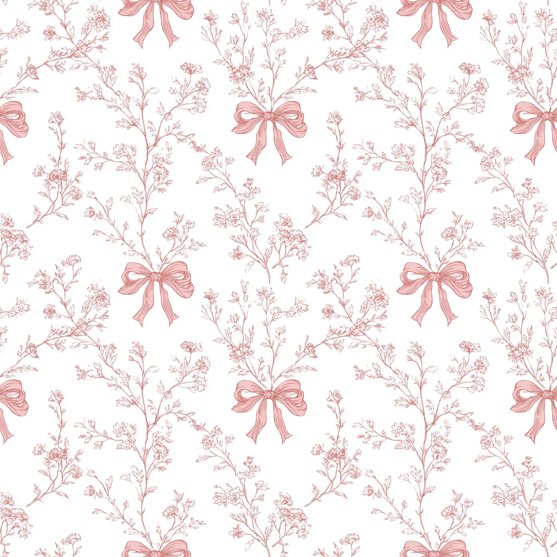Coquette Pink 3 Fabric - Shop now at American Fabric Prints