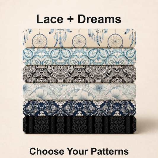 Lace + Dreams Fabric Bundle Set - Shop now at American Fabric Prints
