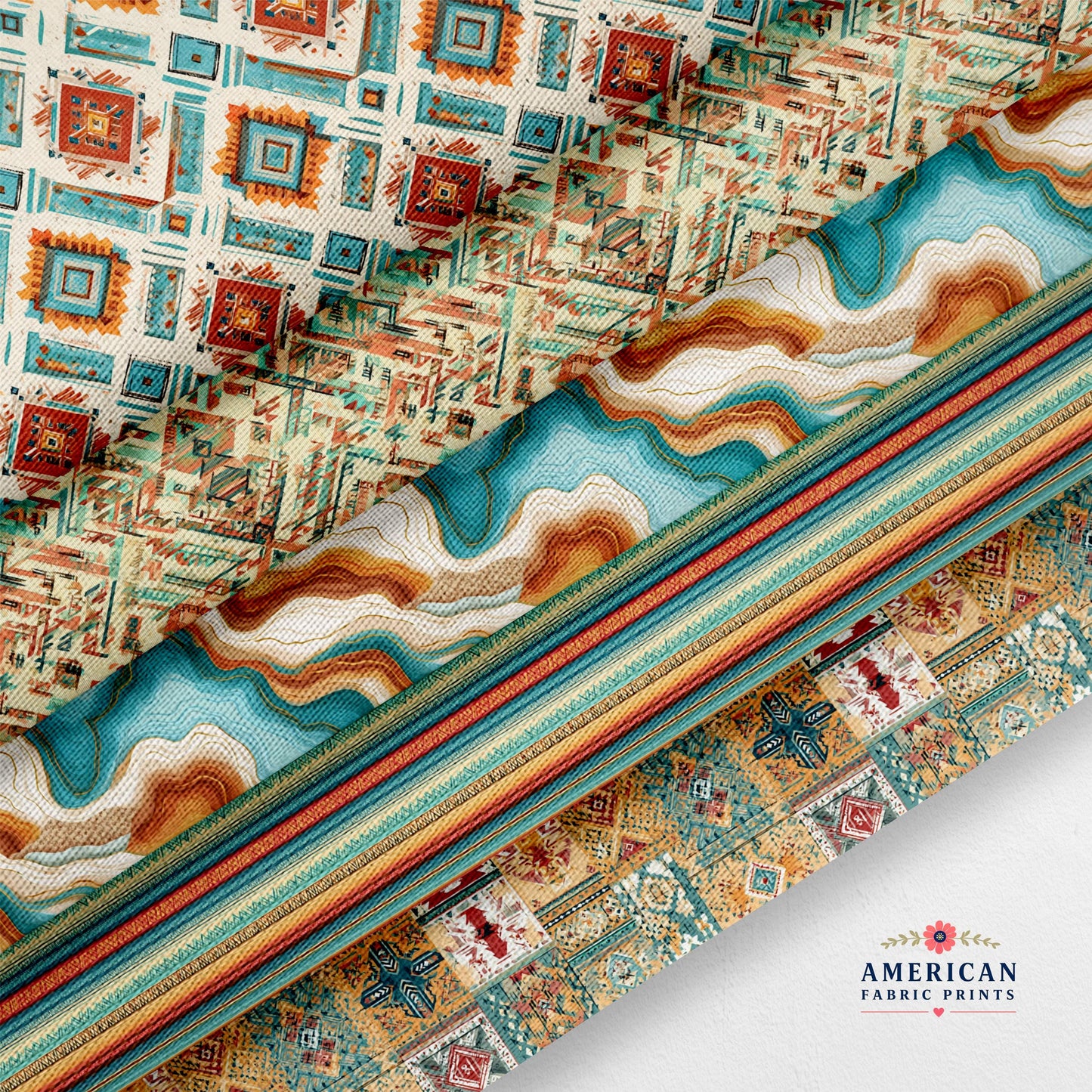 Rustic Southwest 2 Fabric Bundle Set - Shop now at American Fabric Prints