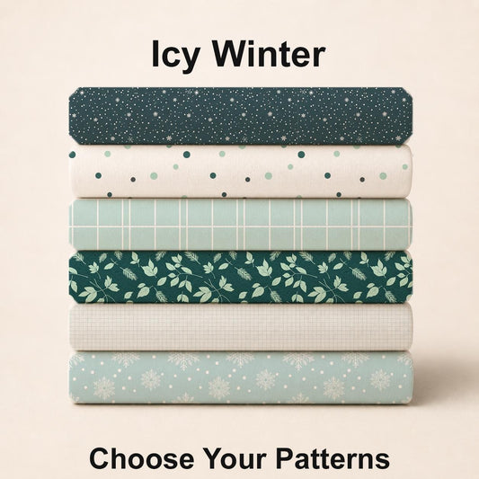 Icy Winter Fabric Bundle Set - Shop now at American Fabric Prints