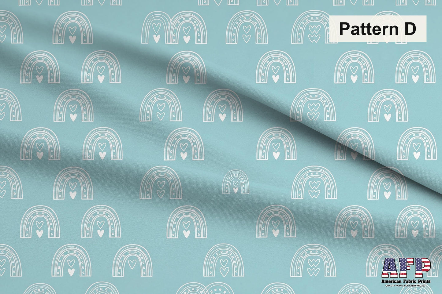 Blue Rainbows Fabric Bundle Set - Shop now at American Fabric Prints
