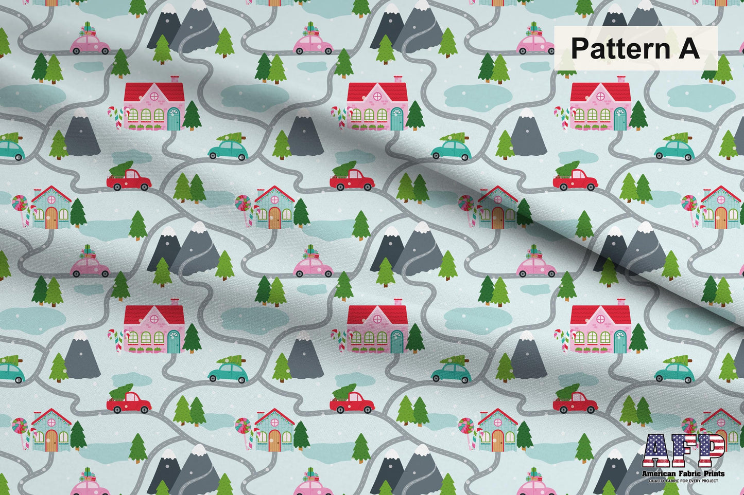 Christmas Wonderland Fabric Bundle. Choose Your Patterns. Pattern A. Shop now at American Fabric Prints.