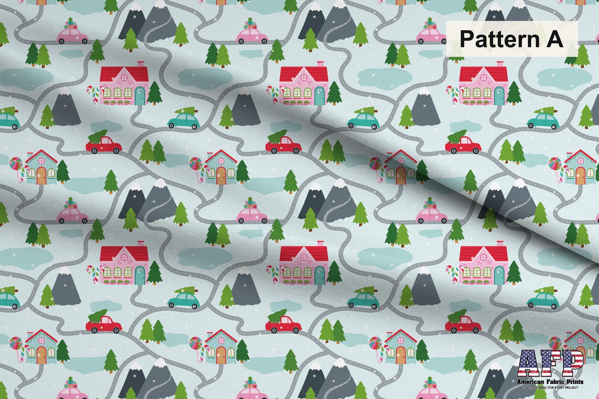 Christmas Wonderland Fabric Bundle. Choose Your Patterns. Pattern A. Shop now at American Fabric Prints.