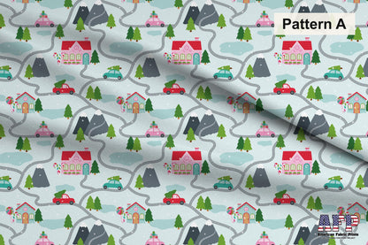 Christmas Wonderland Fabric Bundle. Choose Your Patterns. Pattern A. Shop now at American Fabric Prints.