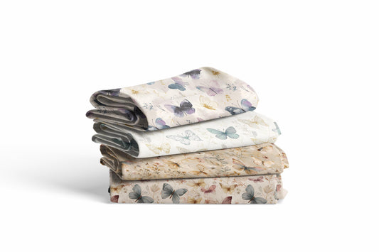 Boho Spring Butterfly Fabric Bundle Set - Shop now at American Fabric Prints