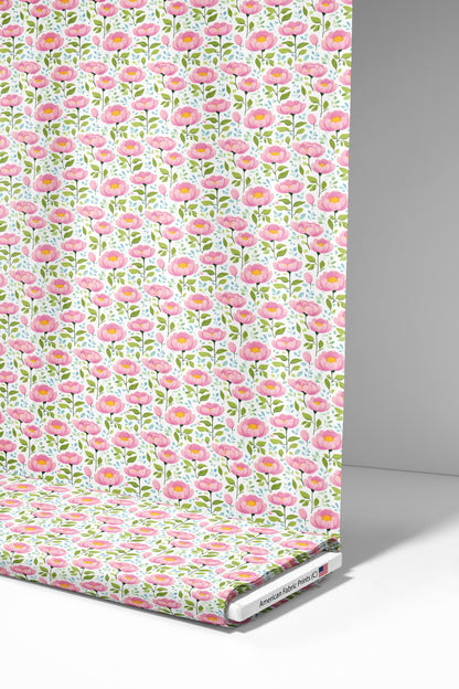 Boho Floral Fabric - Shop now at American Fabric Prints