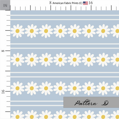 Country Blue Quilting Fabric | Blue Fabric Coordinates | Blue Nursery Fabric | Cotton Baby Fabric | by American Fabric Prints