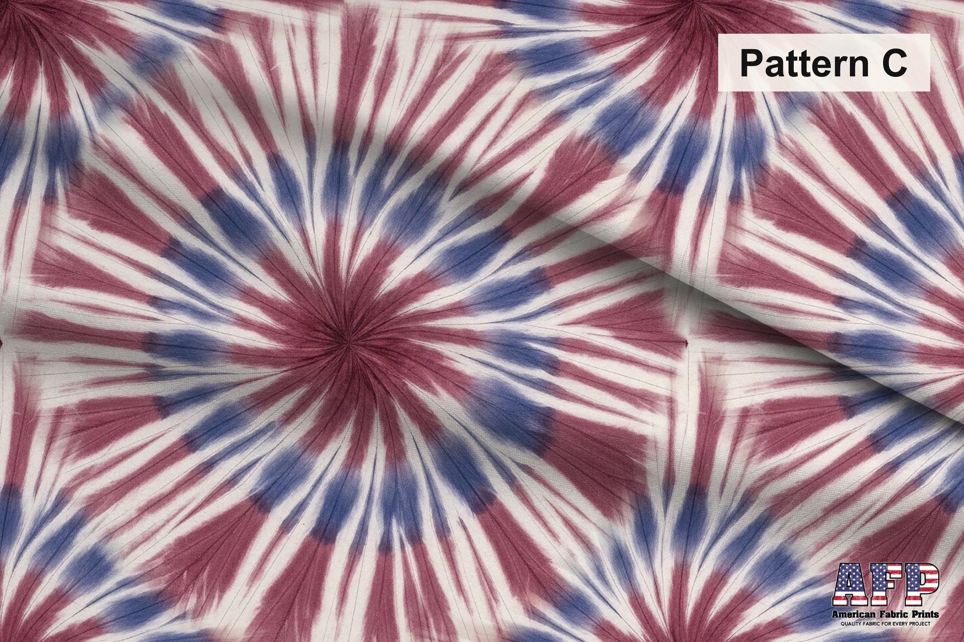 Berry Tie Dye Fabric Bundle Set - Shop now at American Fabric Prints