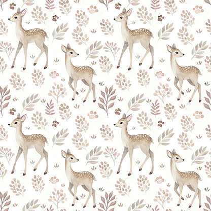 Dainty Deer Fabric - Shop now at American Fabric Prints