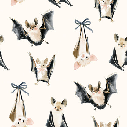 Watercolor Bats Fabric - Shop now at American Fabric Prints