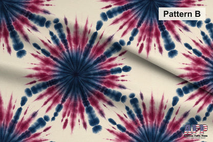 Berry Tie Dye 3 Fabric Bundle Set - Shop now at American Fabric Prints