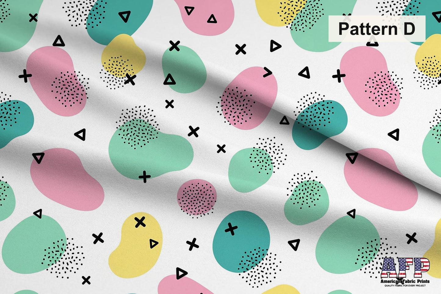 Colorful Abstract Fabric Bundle Set - Shop now at American Fabric Prints