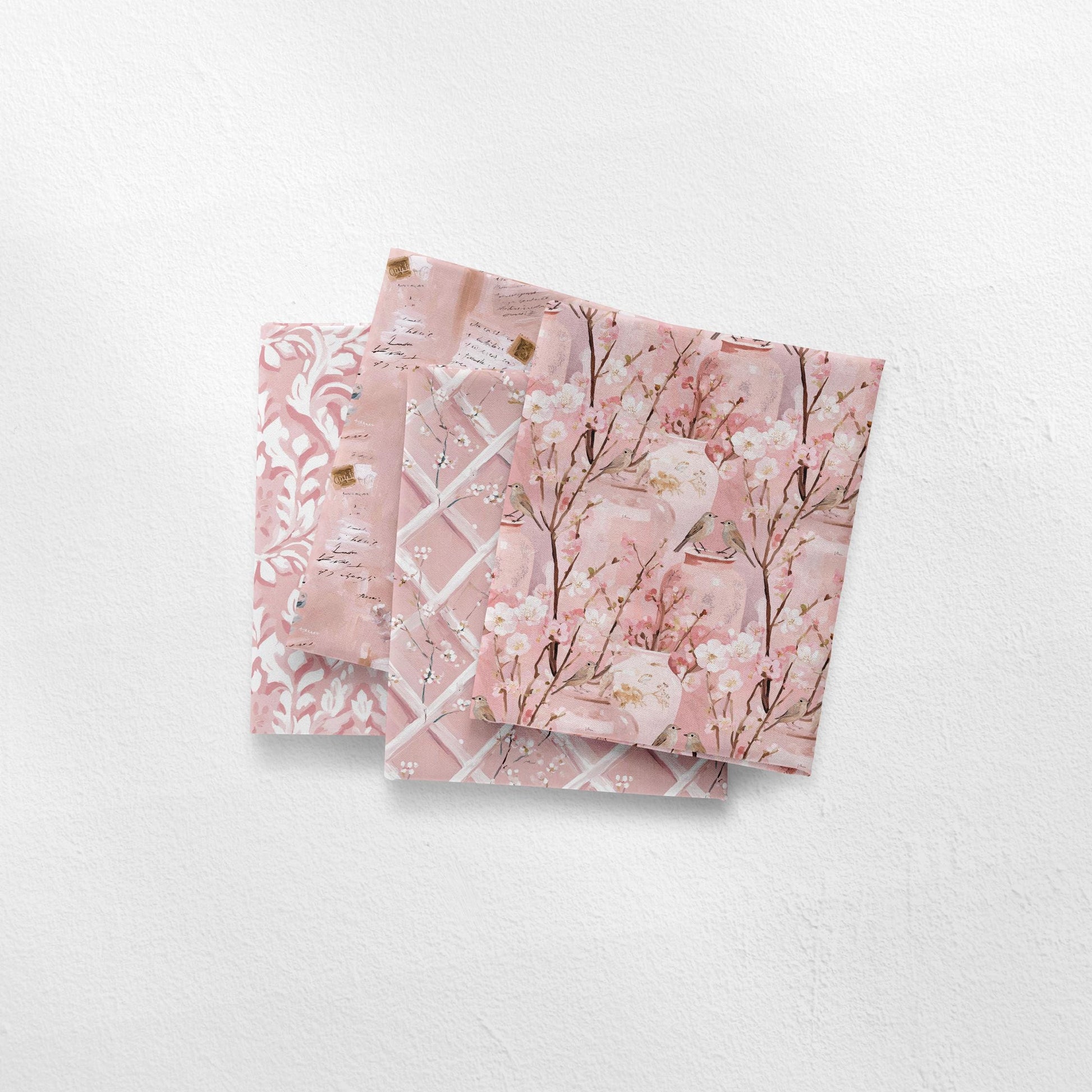 French Pink Country Fabric Bundle Set - Shop now at American Fabric Prints