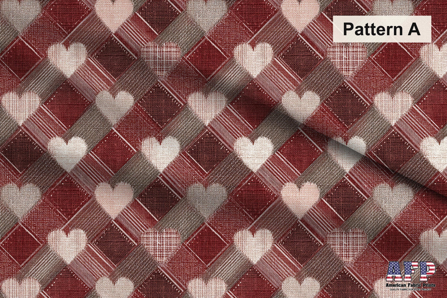 Rustic Farmhouse Valentines Fabric Bundle Set - Shop now at American Fabric Prints