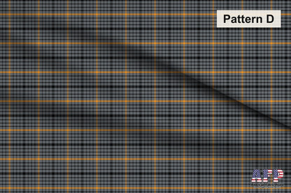 Halloween Plaid 1 Fabric Set. Choose your Patterns. Pattern D Shown. Shop now at American Fabric Prints.