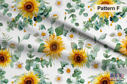 Sunflowers Fabric Bundle Set - Shop now at American Fabric Prints