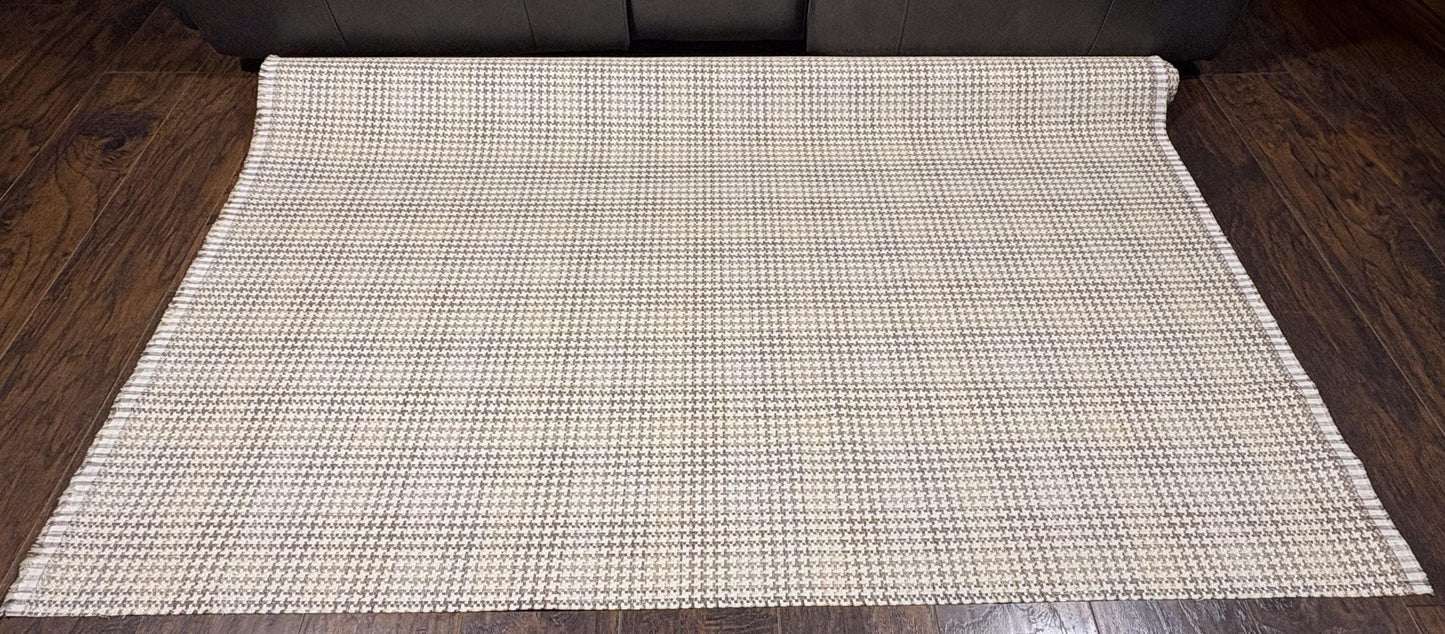 Kravet Design Houndstooth in Beige. Beautiful Woven Fabric. Shop now at American Fabric Prints.