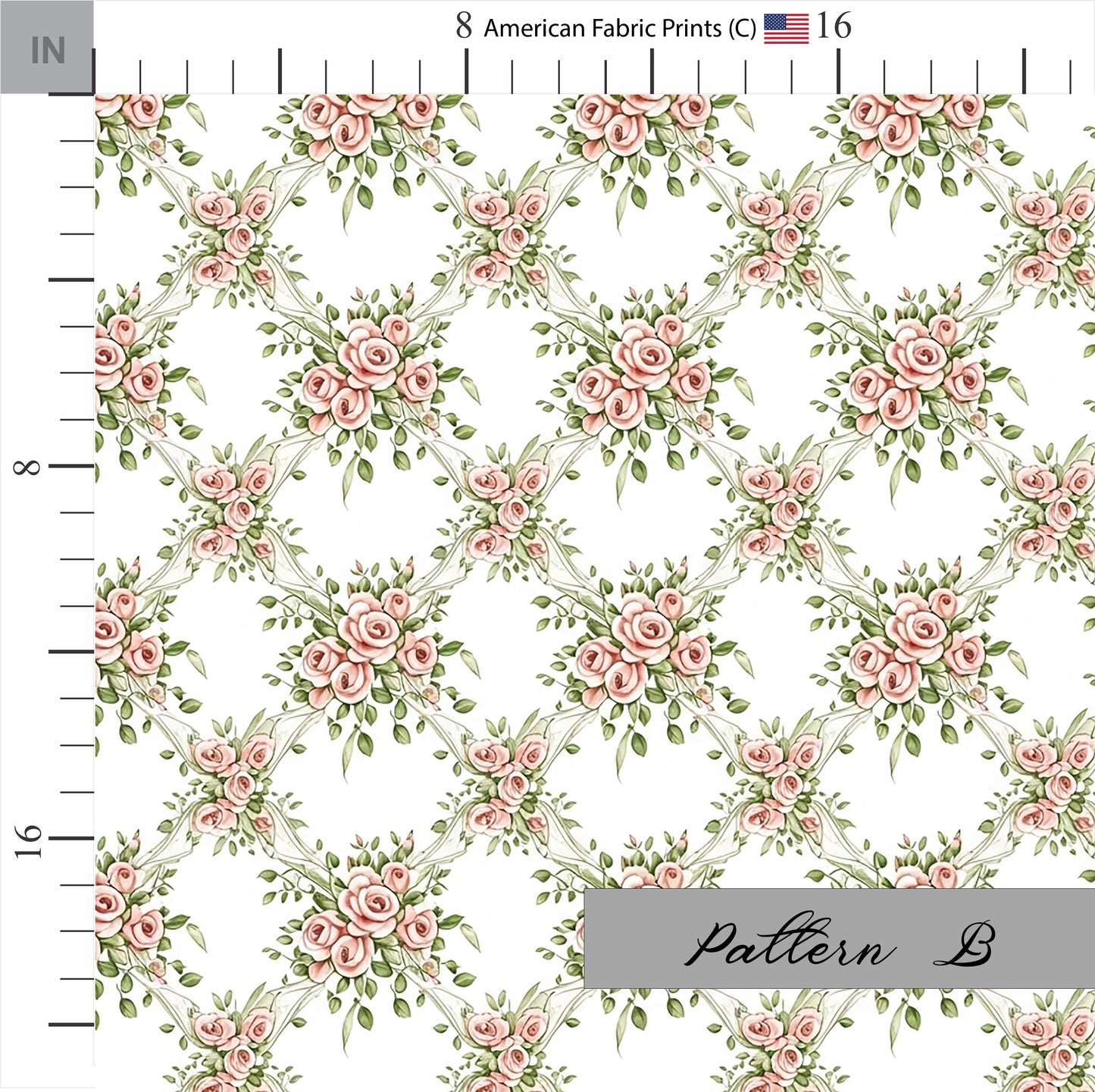 Coquette Aesthetic Fabric 1 Bundle. Pattern B. Shop now at American Fabric Prints.