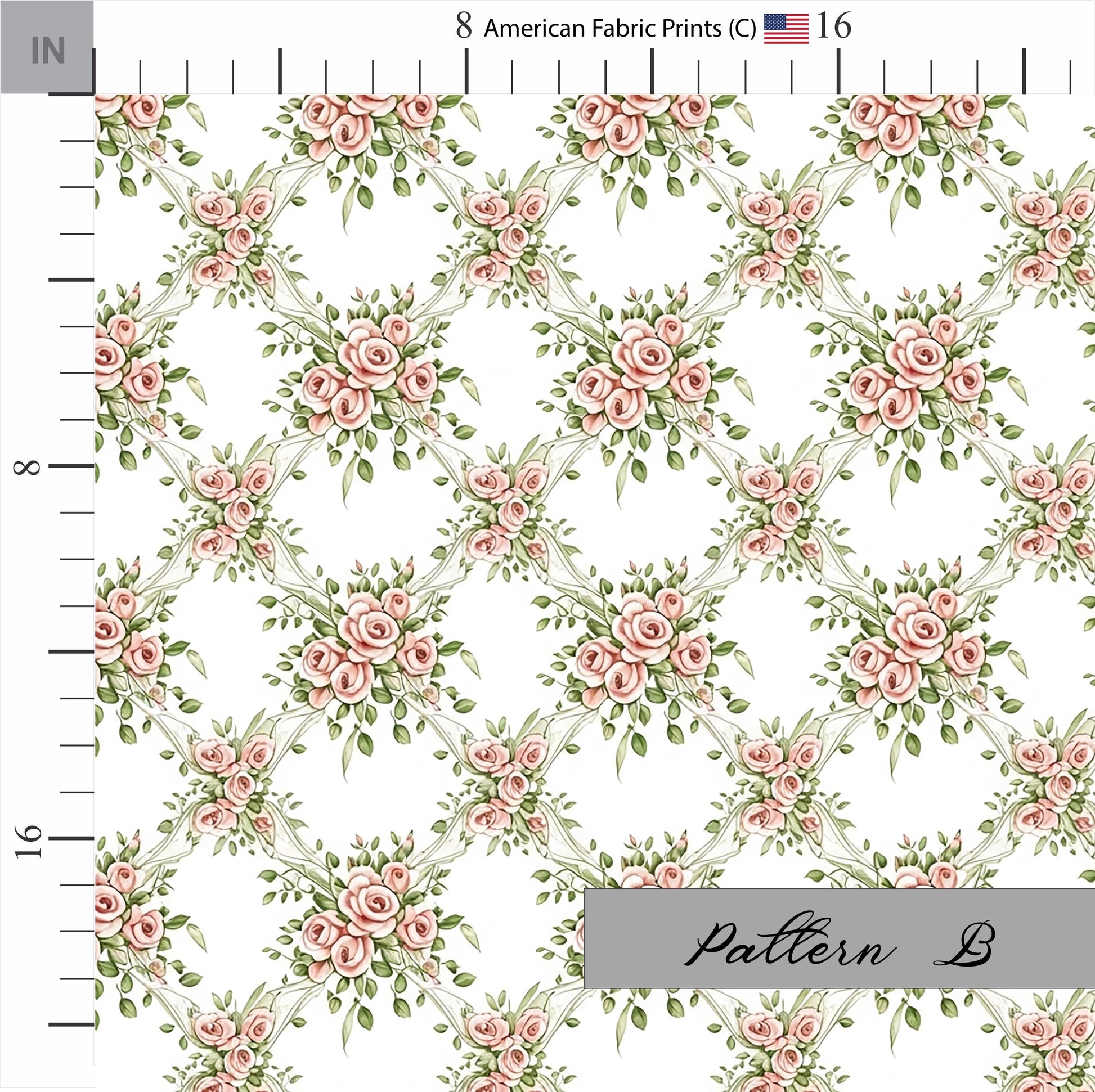 Coquette Aesthetic Fabric 1 Bundle. Pattern B. Shop now at American Fabric Prints.