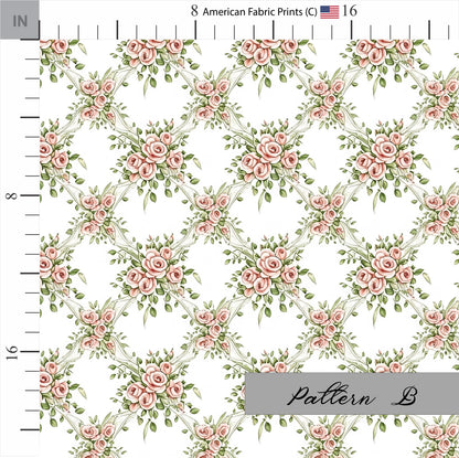 Coquette Aesthetic Fabric 1 Bundle. Pattern B. Shop now at American Fabric Prints.