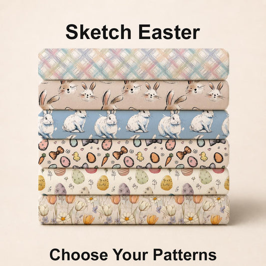 Sketch Easter Fabric Bundle Set - Shop now at American Fabric Prints
