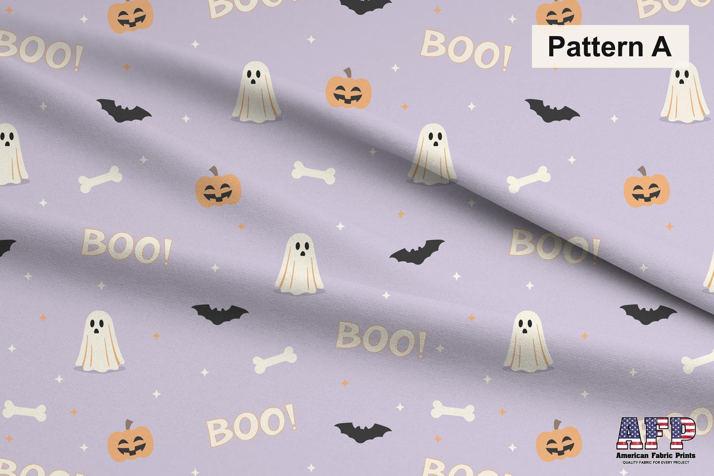 Retro Halloween in Purple Fabric Bundle Set - Shop now at American Fabric Prints