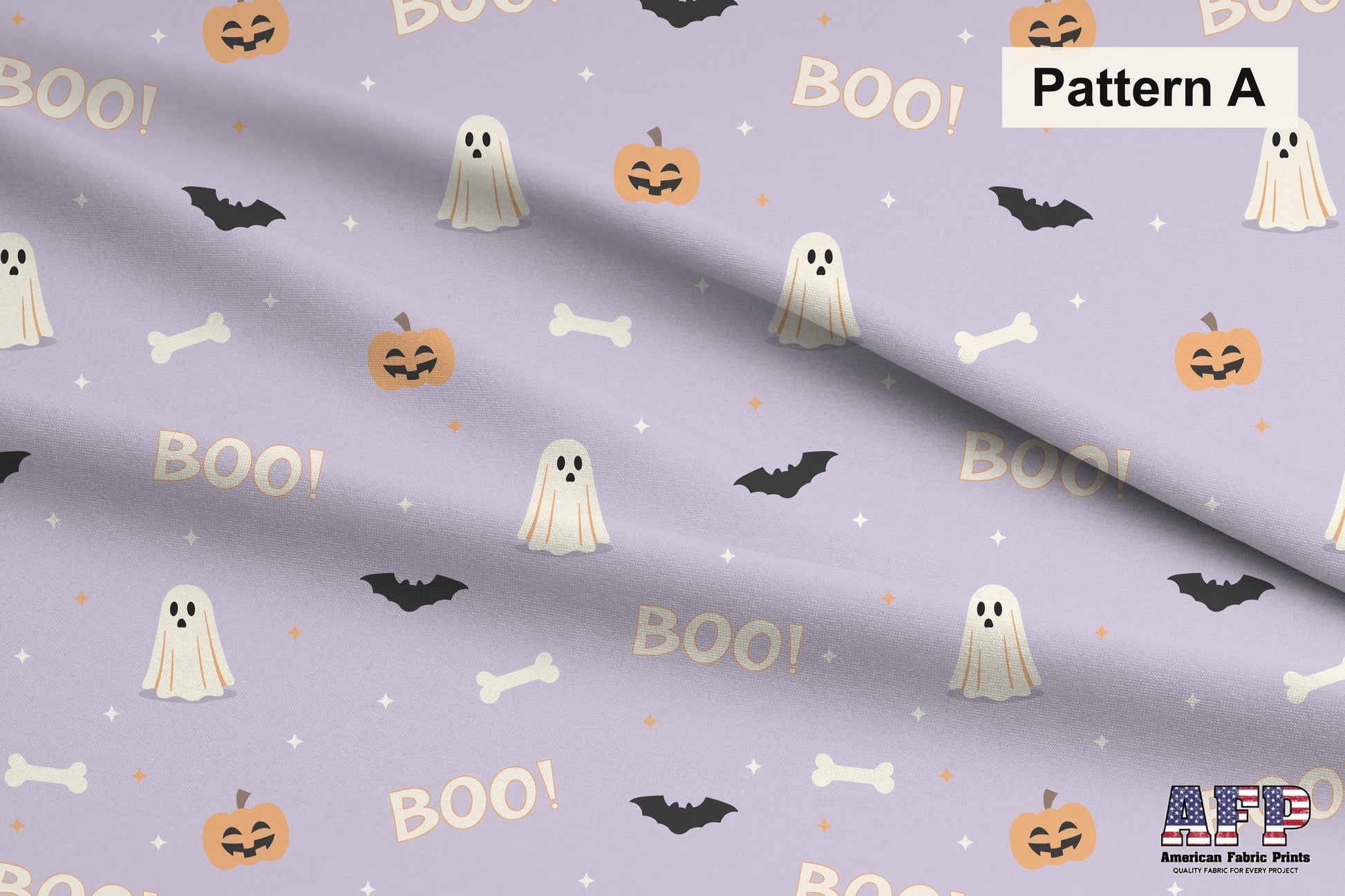 Retro Halloween in Purple Fabric Bundle Set - Shop now at American Fabric Prints