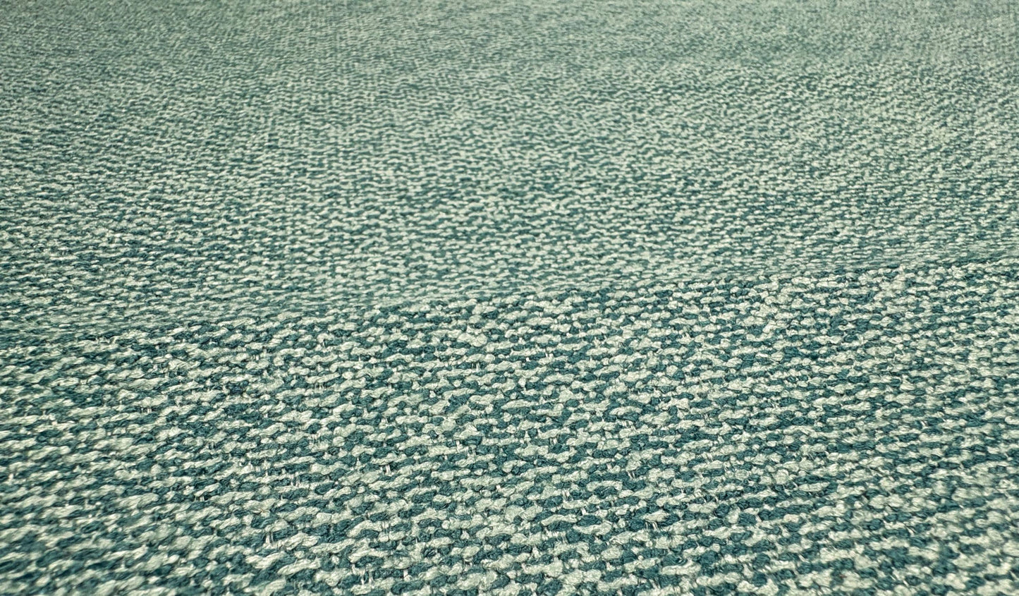 Teal Chenille Dobby Fabric, Heavy Woven Fabric, Luxury Fabric, Premium Upholstery Fabric, Fabric for Upholstery, Crypton Coated Performance