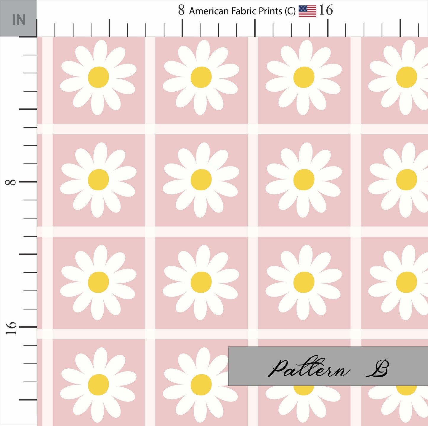 Coquette Pink Quilting Fabric | Pink Fabric Coordinates | Pink Nursery Fabric | Daisy Quilt | Cotton Baby Fabric | by American Fabric Prints