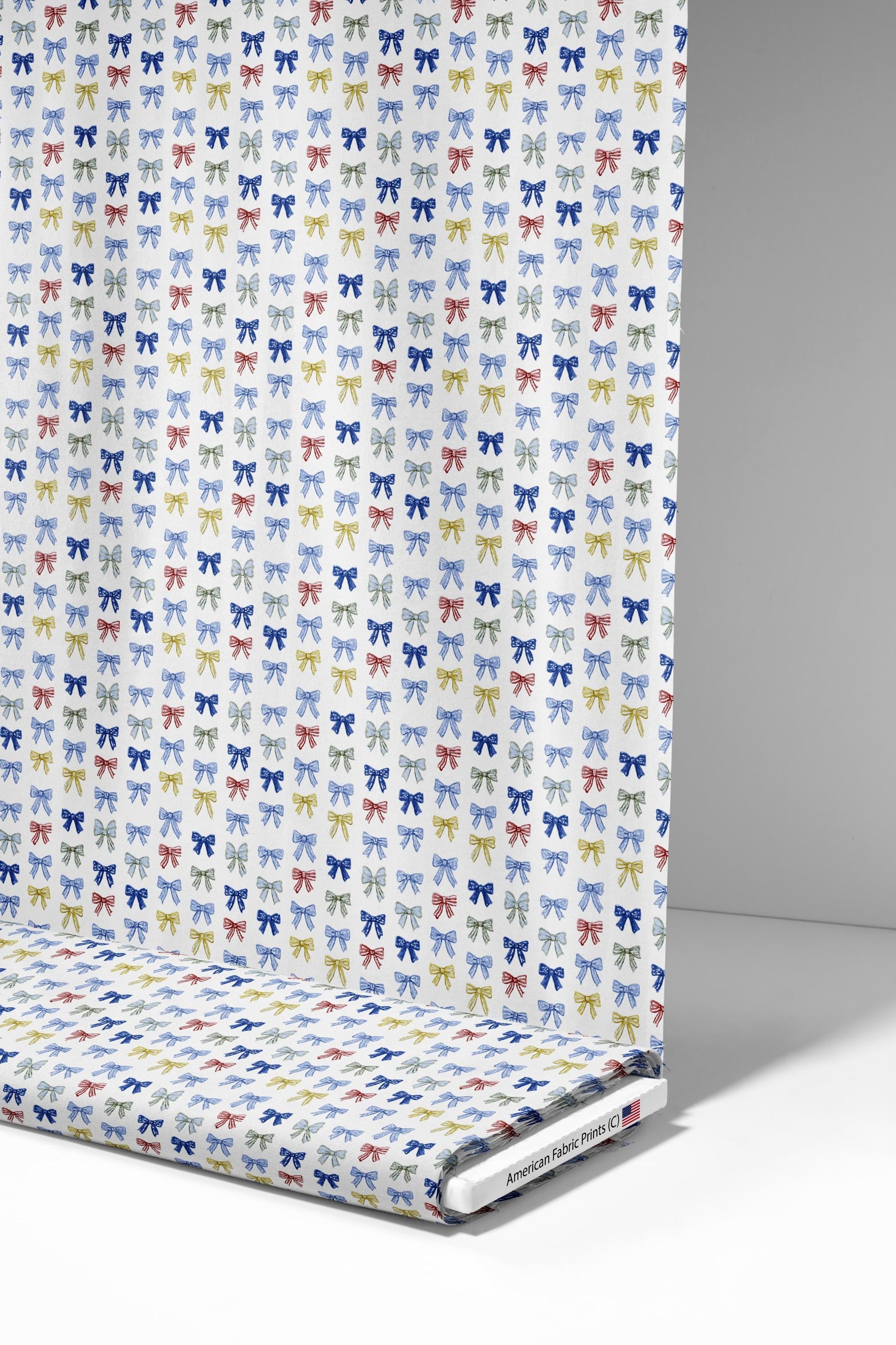Grandmacore Bows Fabric - Shop now at American Fabric Prints