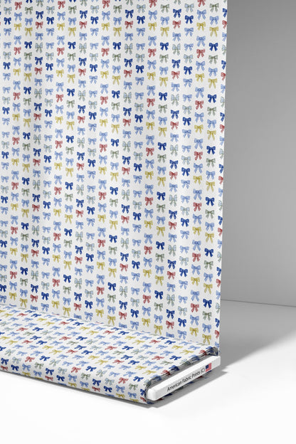 Grandmacore Bows Fabric - Shop now at American Fabric Prints
