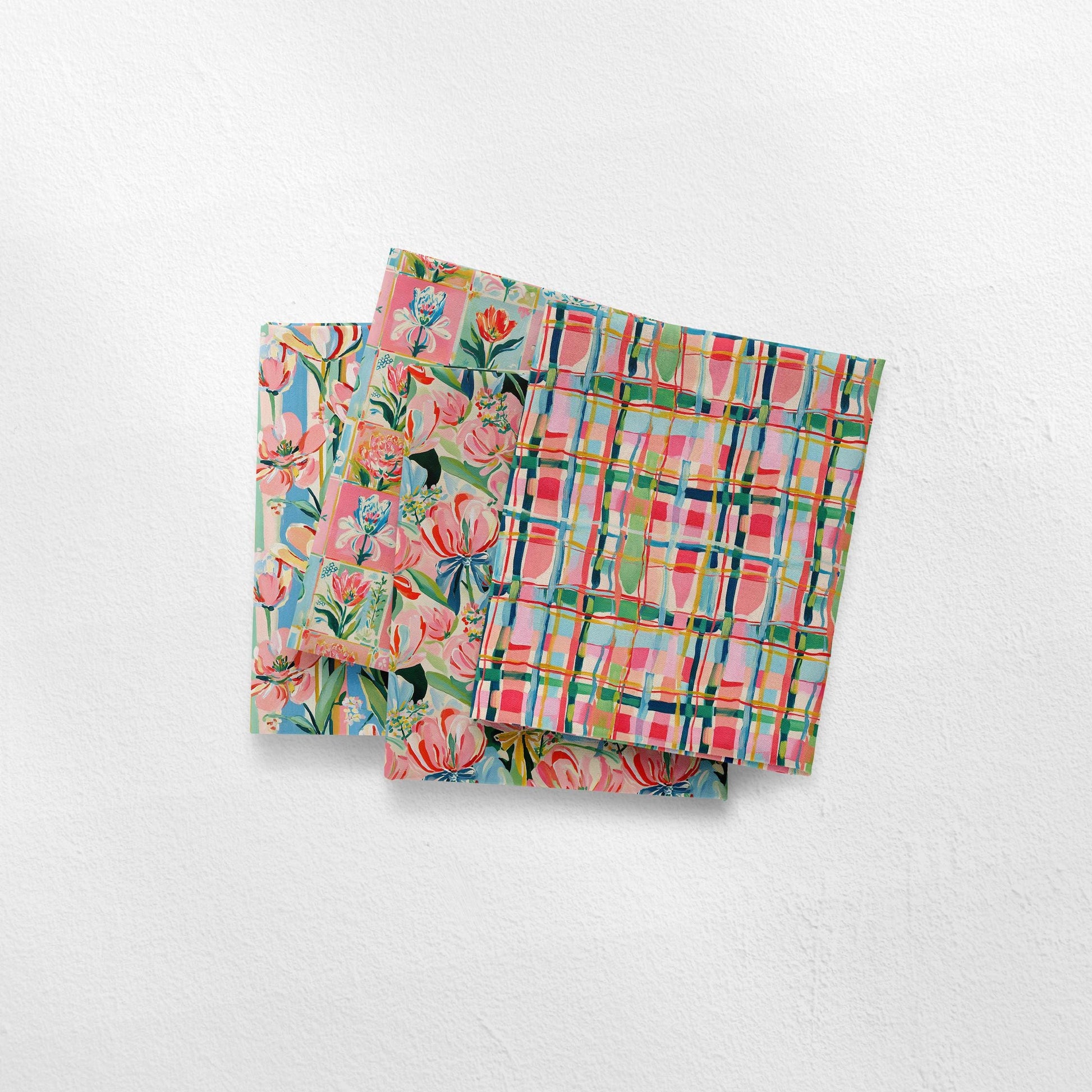 Preppy Tulips 2 Fabric Bundle Set - Shop now at American Fabric Prints