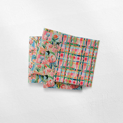 Preppy Tulips 2 Fabric Bundle Set - Shop now at American Fabric Prints