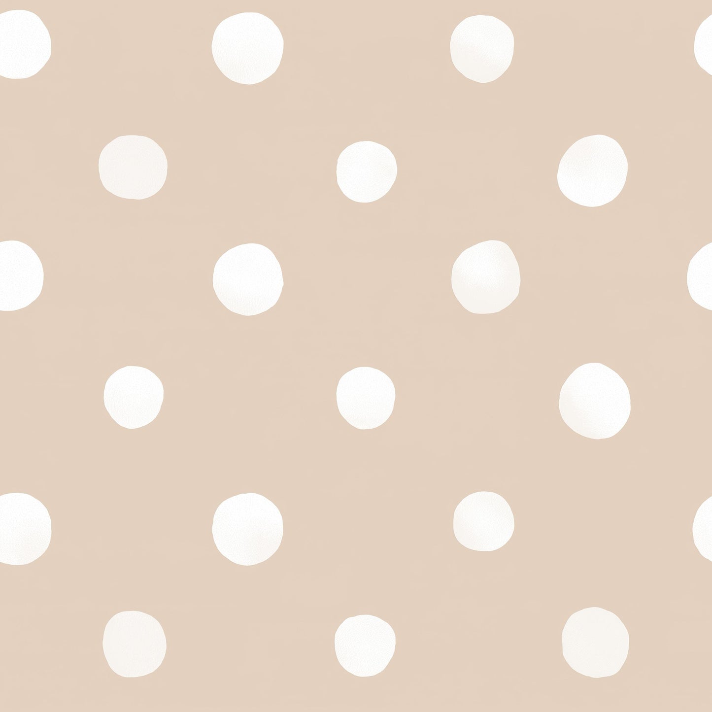 Beige Polka Dot Fabric - Shop now at American Fabric Prints