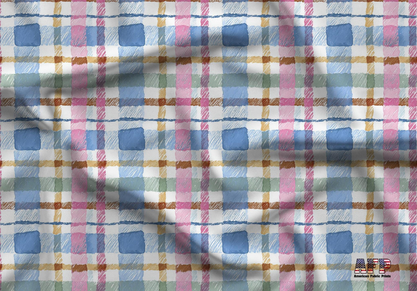 Preppy Boy Plaid Fabric - Shop now at American Fabric Prints