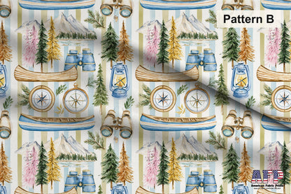 Preppy Boy Wilderness Fabric Bundle Set - Shop now at American Fabric Prints