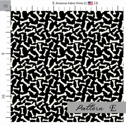 Halloween Quilt Fabric – Premium Cotton Quilt Fabric | Made in USA | Color Coordinated Prints