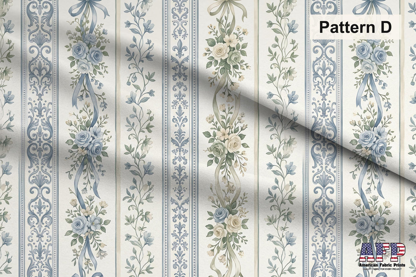Blue Cottage Fabric Bundle Set - Shop now at American Fabric Prints
